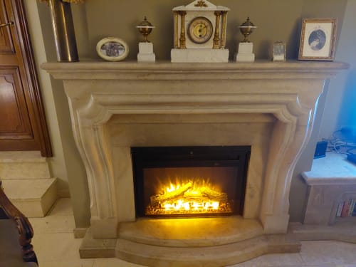 Customer photo review of EVIQ Elektrische sfeerhaard Amber 28" inch - 72 cm
