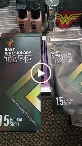 Customer video review of Easy Kinesiology Tape (30-Day Supply)