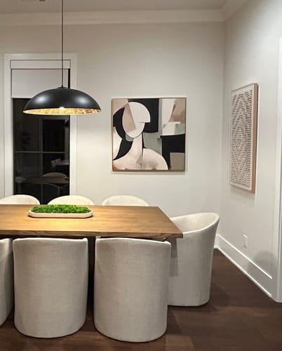Customer review photo for Contemporary Minimalist Art #MA055