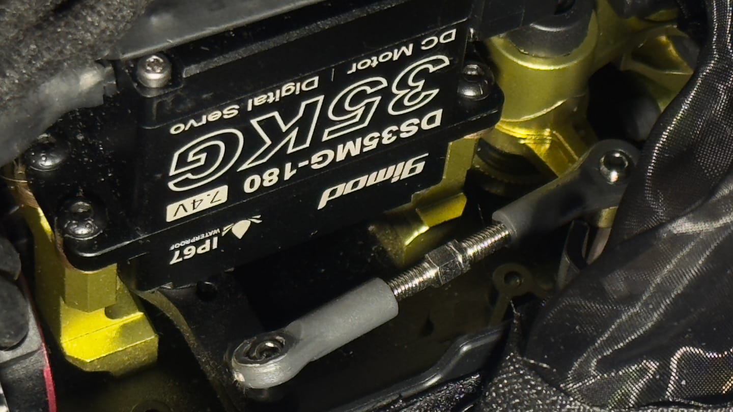 Customer photo review of Aluminum Servo Conversion Block For RZ001 and XTS-F10