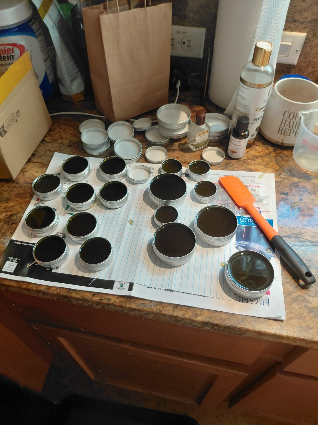 Customer photo review of Blissful & Organic 18 Essential Oils Set