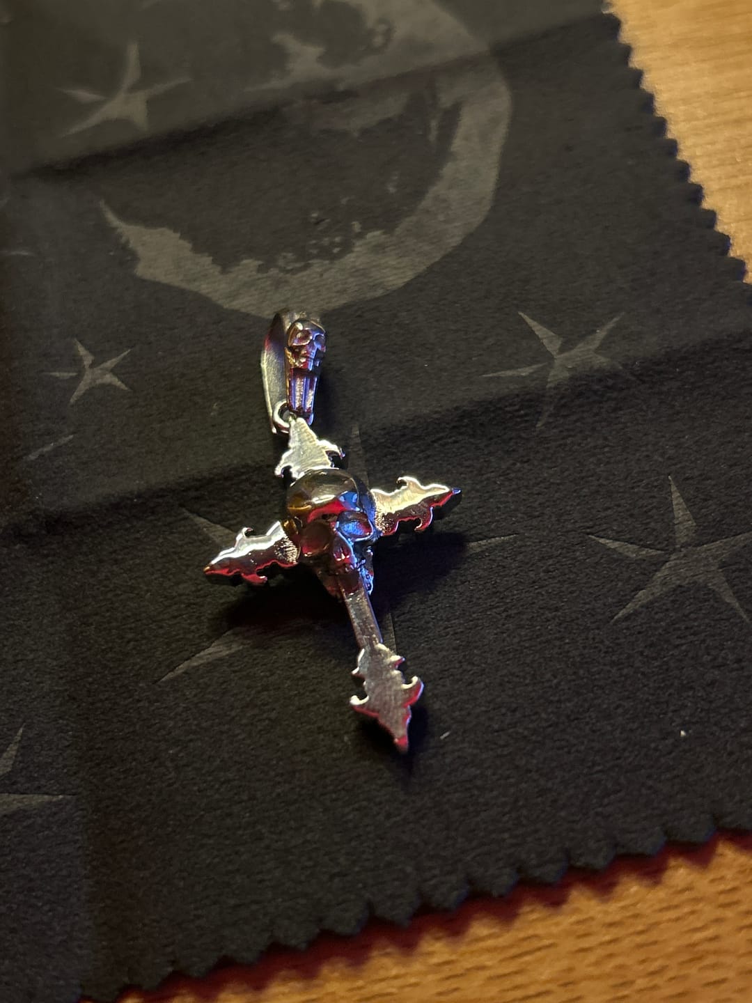 Customer photo review of DOWN YOUR THROAT PENDANT