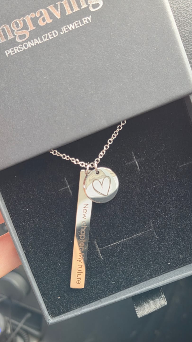 Customer photo review of Necklace: Orbis