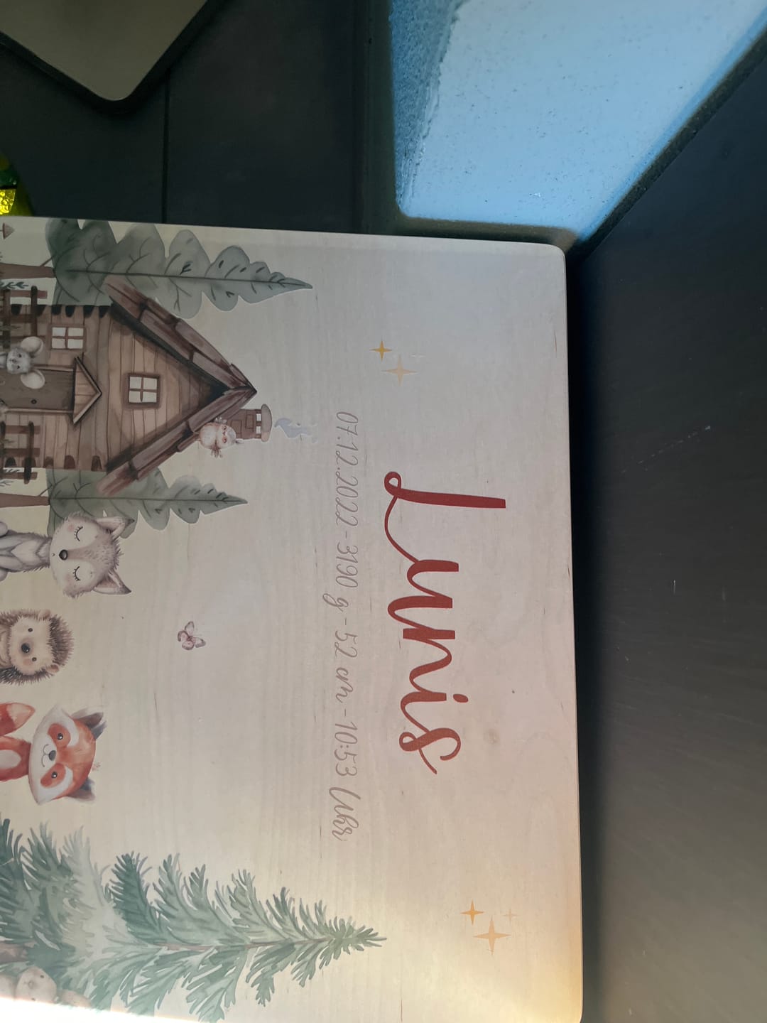 Customer photo review of Zahndose Baby Reh (nicht personalisiert) für Junge & Mädchen