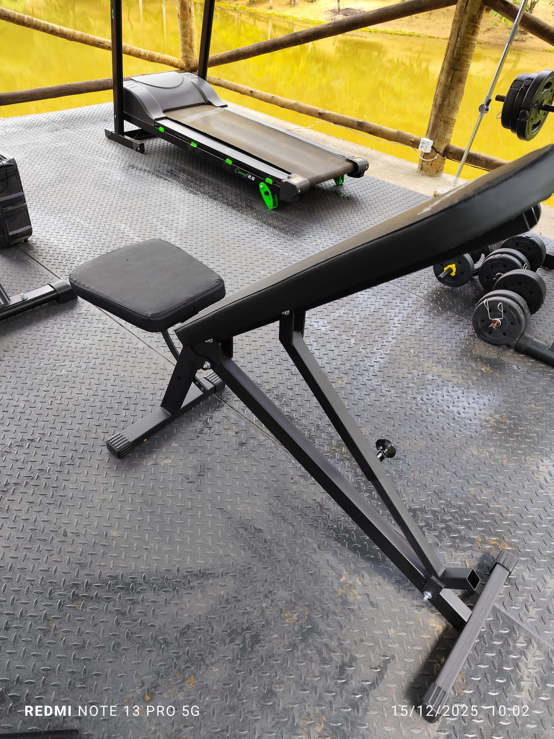 Customer photo review of Banco de musculação 6x1 posições