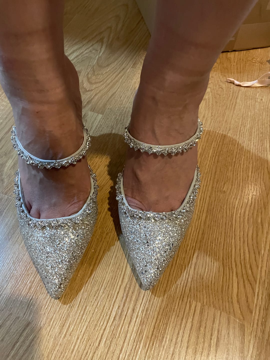 Customer photo review of SILVER-BEIGE GRADIENT DARLIN SIGNATURE