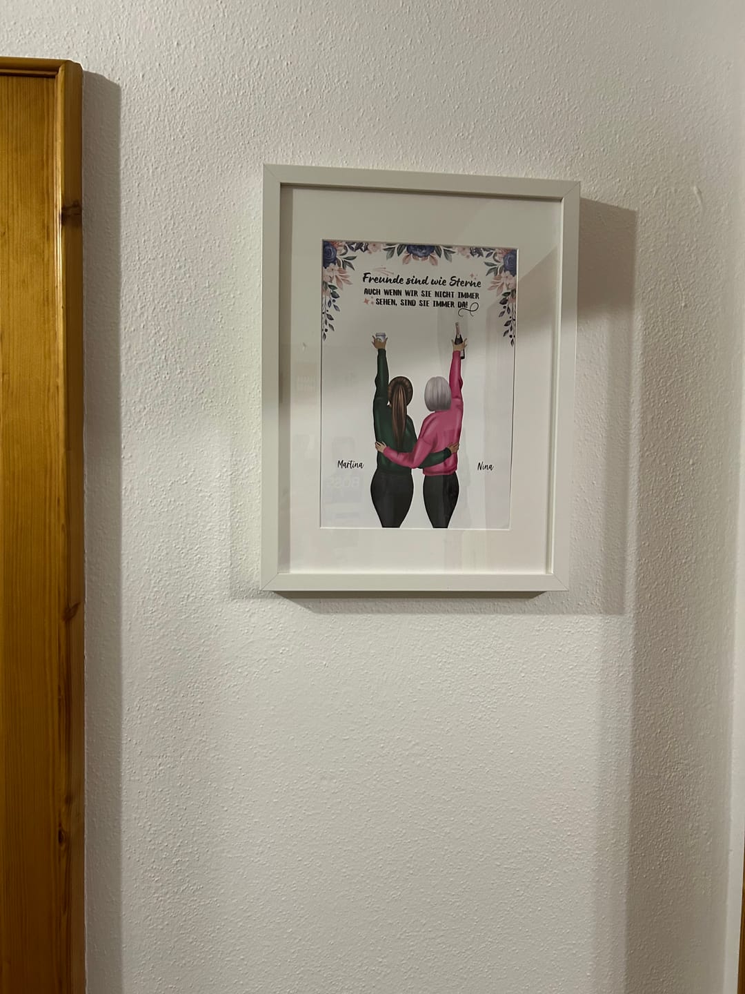Customer photo review of Best Friends Forever - Personalisiertes Poster