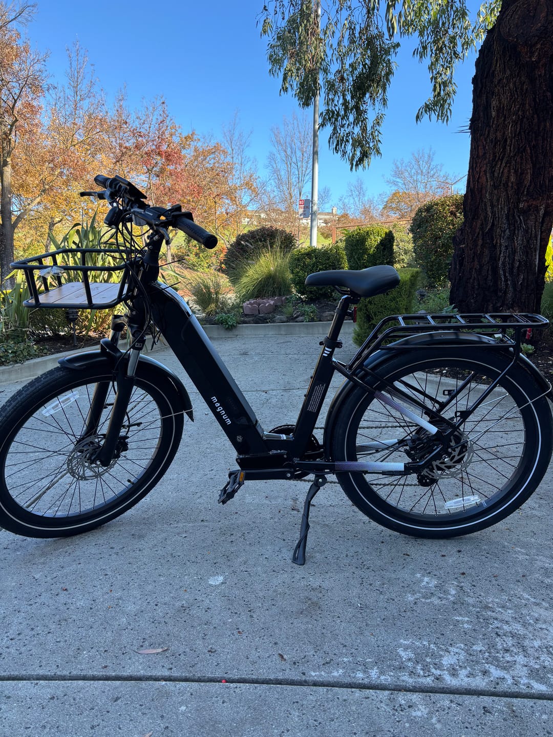 Customer photo review of Multi-Purpose Front Cargo Basket