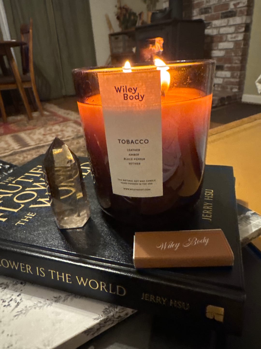Customer photo review of The Candle - Tobacco