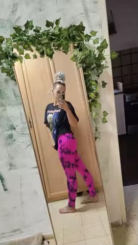 Customer photo review of High Waist Push Up Leggings