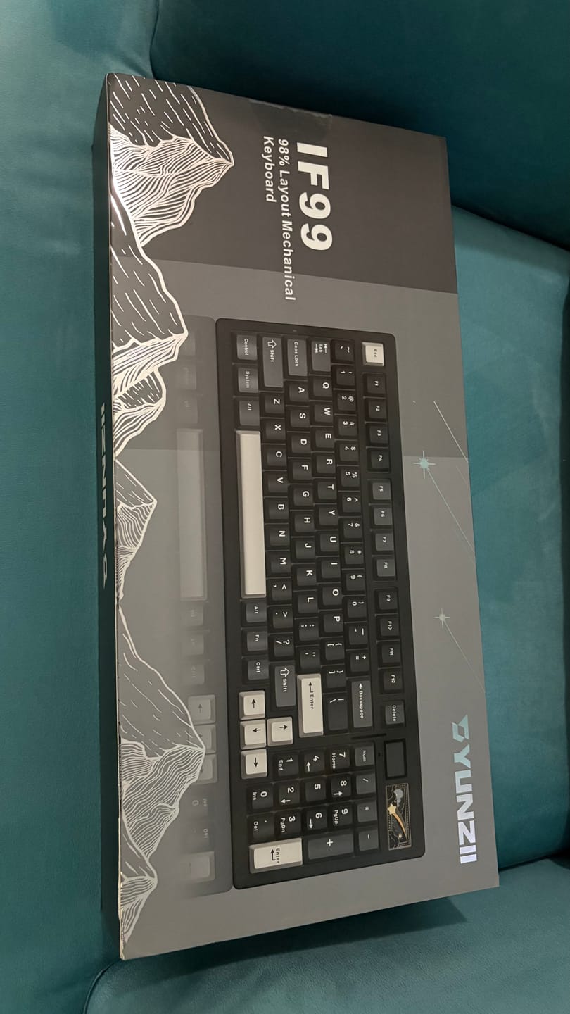 Customer photo review of YUNZII IF99 Mekanik Klavye