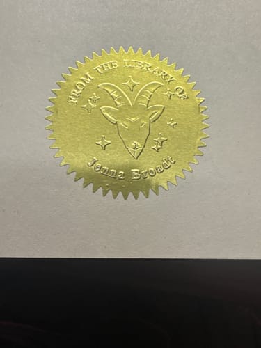 Customer photo review of Zodiac Embosser