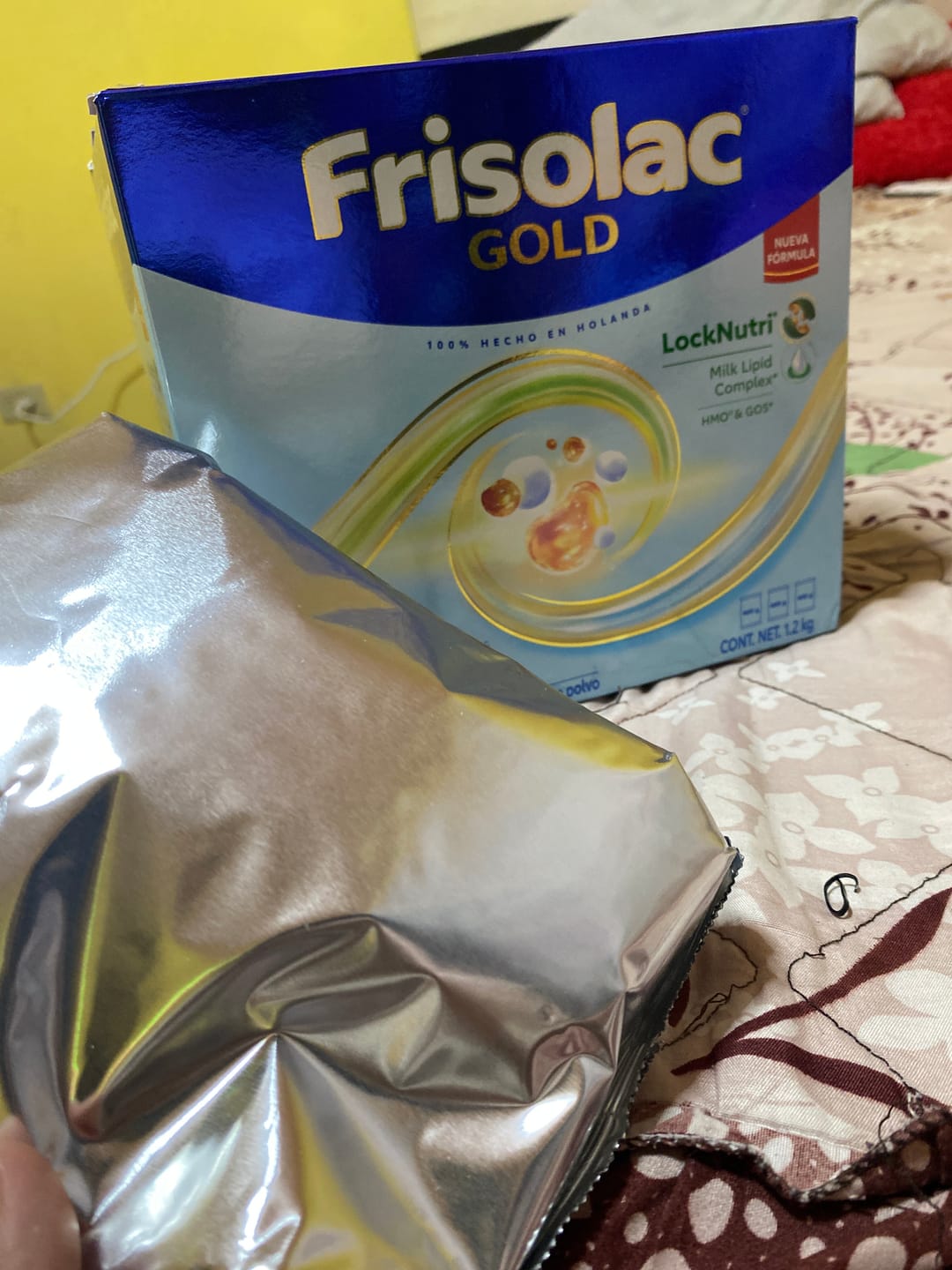 Customer photo review of Frisolac Gold 1 (0-6 Meses) Caja C/ 1.2 Kg