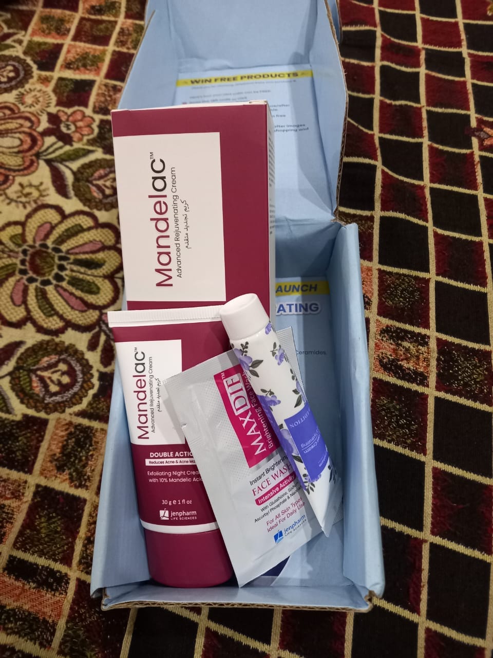 Customer photo review of MandelAC Cream