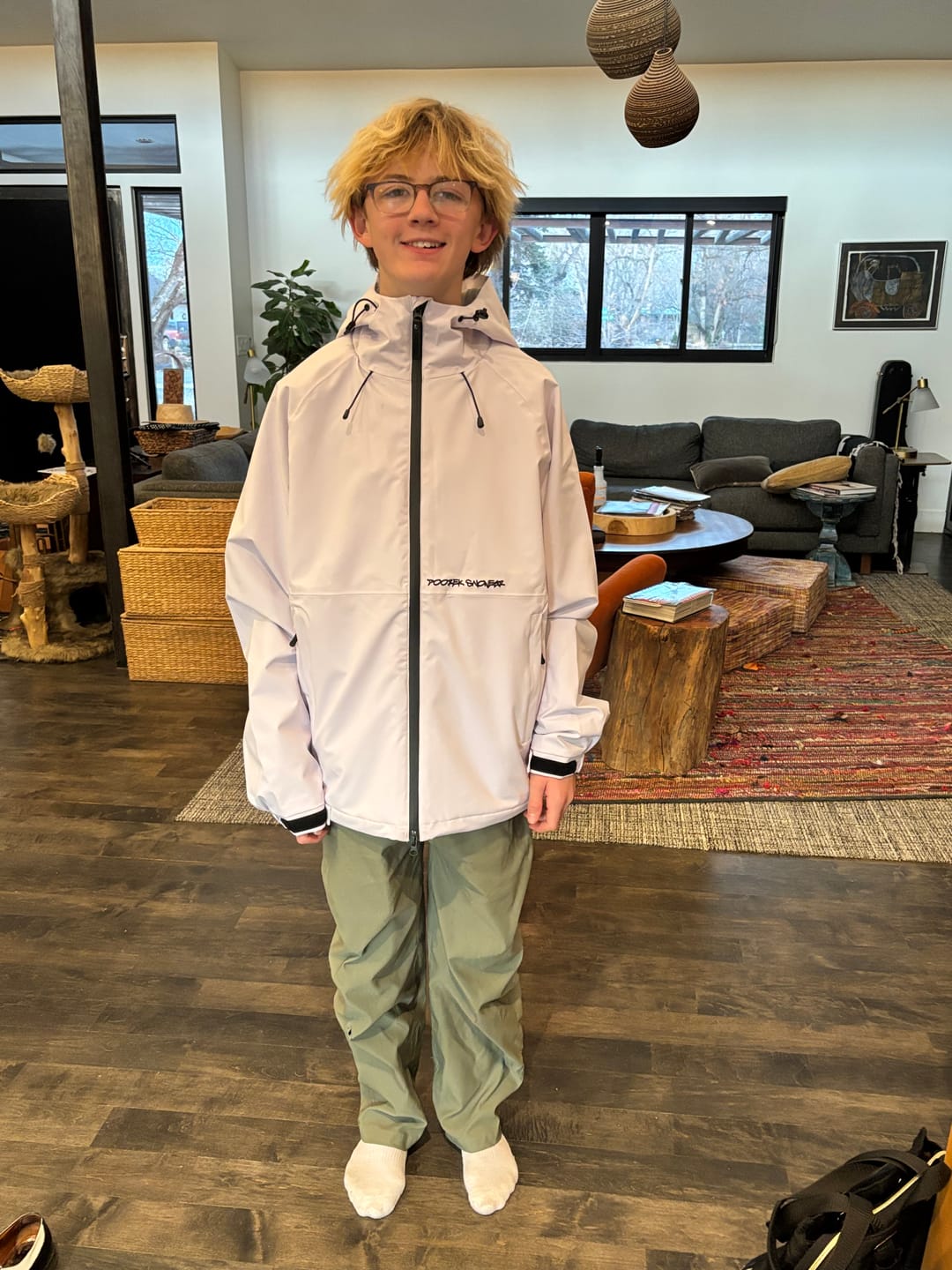Customer photo review of 3L Baggy Realm Down Ski Jacket - Unisex | Doorek