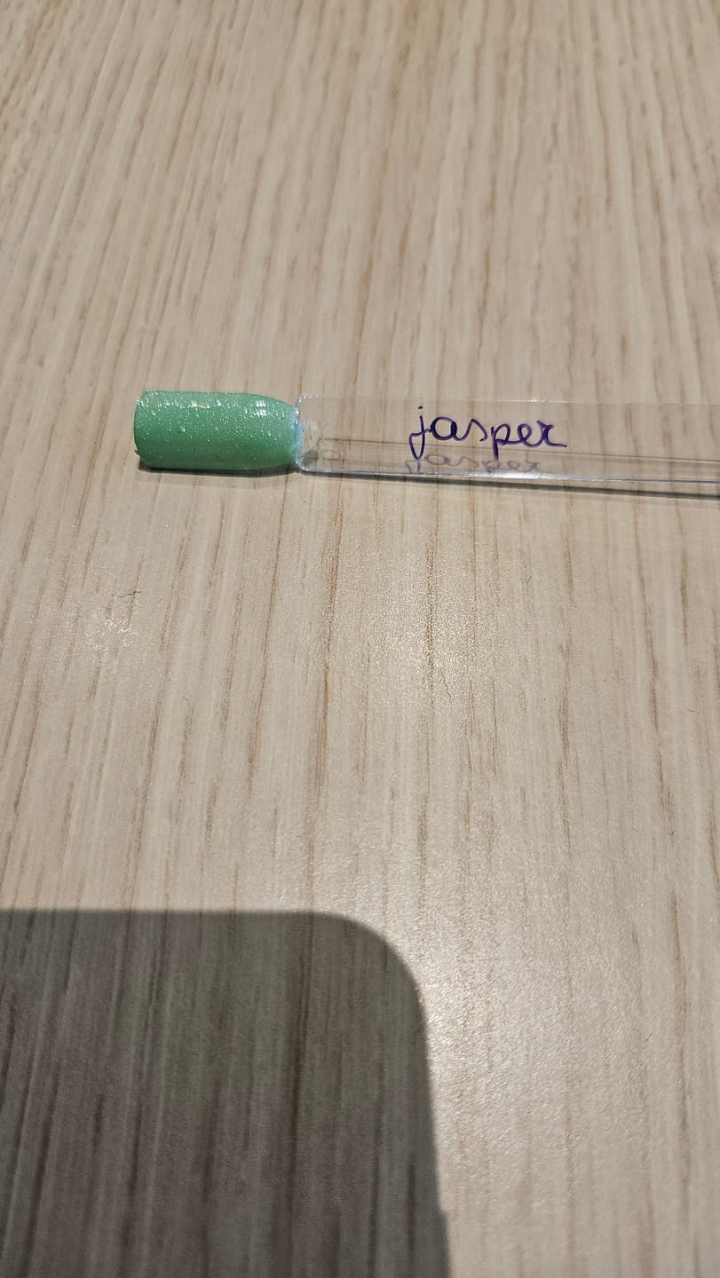 Customer photo review of Jasper Dipping Powder