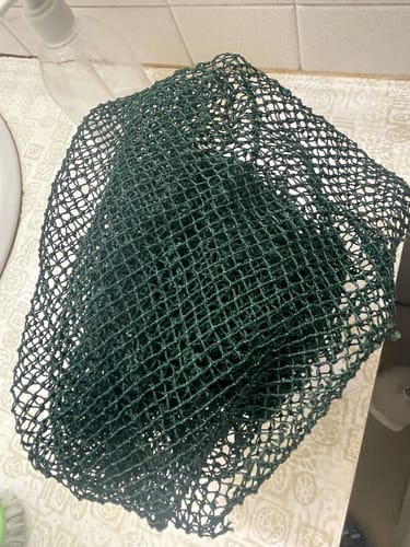 Customer photo review of SOSO ~ African Exfoliating Shower Sponge