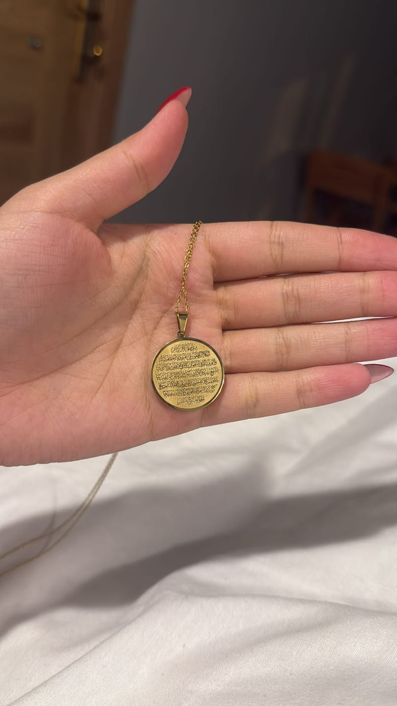 Customer photo review of Minikkoza® Ayet-El Kürsi Setler