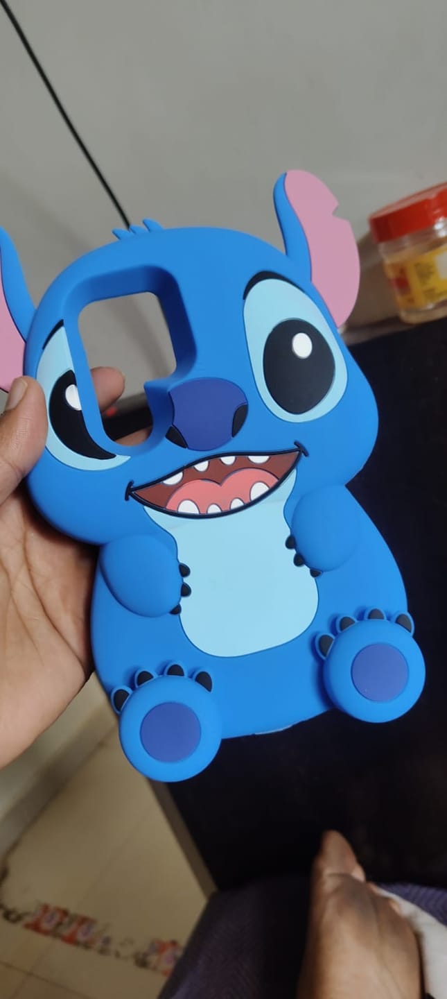 Customer photo review of 3D Stitch Samsung Rubber Silicone Case