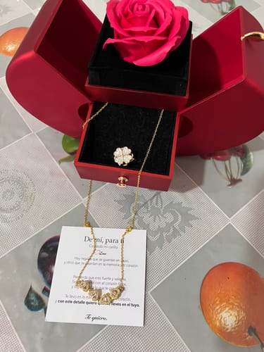 Customer photo review of Rosa Eternal Love - Especial Navidad 🌠 (Copia)