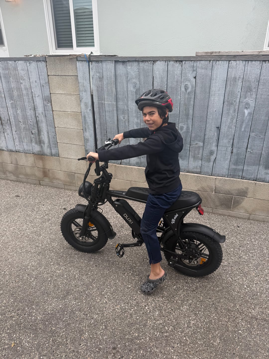 Customer photo review of OUXI V8 Mini Fat Tire Electric Bike