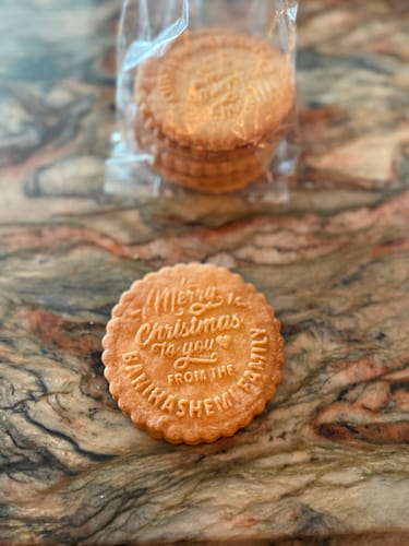 Customer photo review of Custom Christmas Cookie Stamp Embosser - Design #7