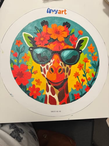 Customer photo review of Cool Giraffe