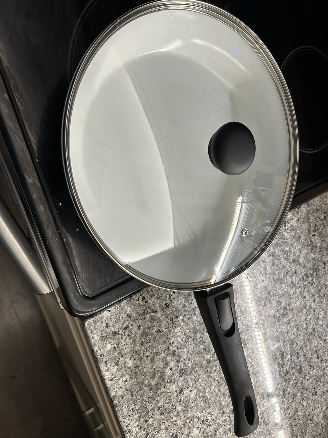 Customer photo review of P600 11.5" Ceramic Fry Pan – Non-Stick, Durable & Versatile Cookware