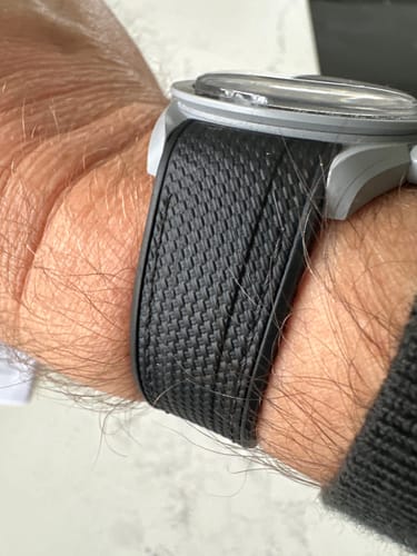 Customer photo review of Rubber Strap for Omega X Swatch MoonSwatch Mission to the Moon