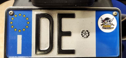 Customer photo review of Sticker Vinile Classico