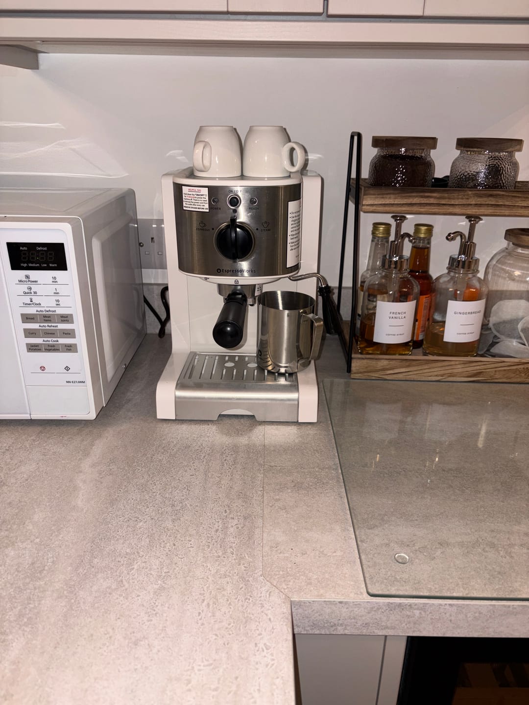 Customer photo review of 7-Piece EspressoWorks All-In-One Set - White