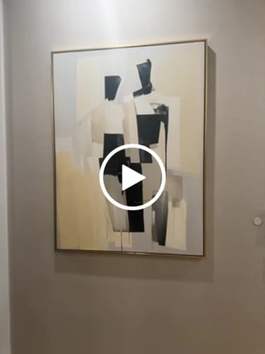 Customer review photo for Contemporary Minimalist Art #MA006