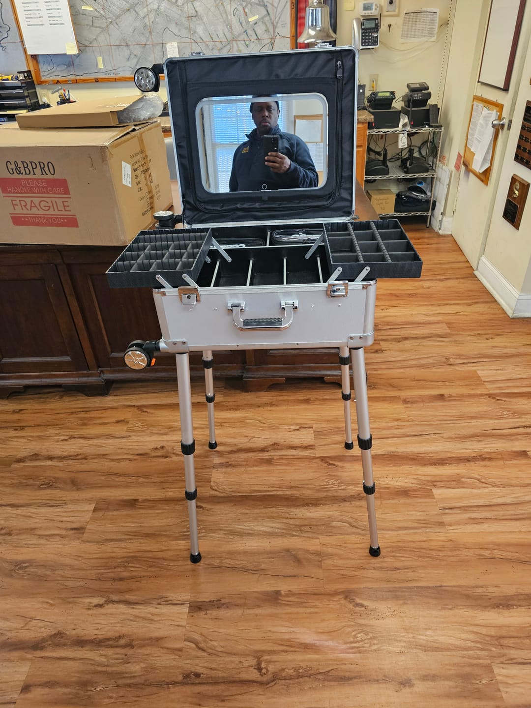 Customer photo review of Roller Elite Mobile Station