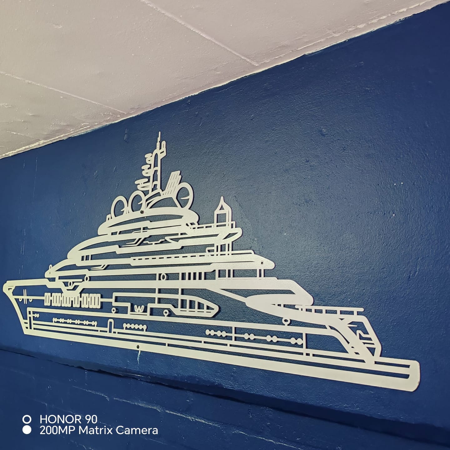 Customer photo review of Your Custom Vehicle Metal Wall Art (Car, SUV or Pickup)