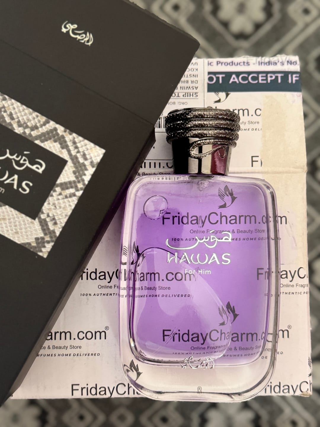 Customer photo review of Rasasi Hawas For Him Eau De Parfum