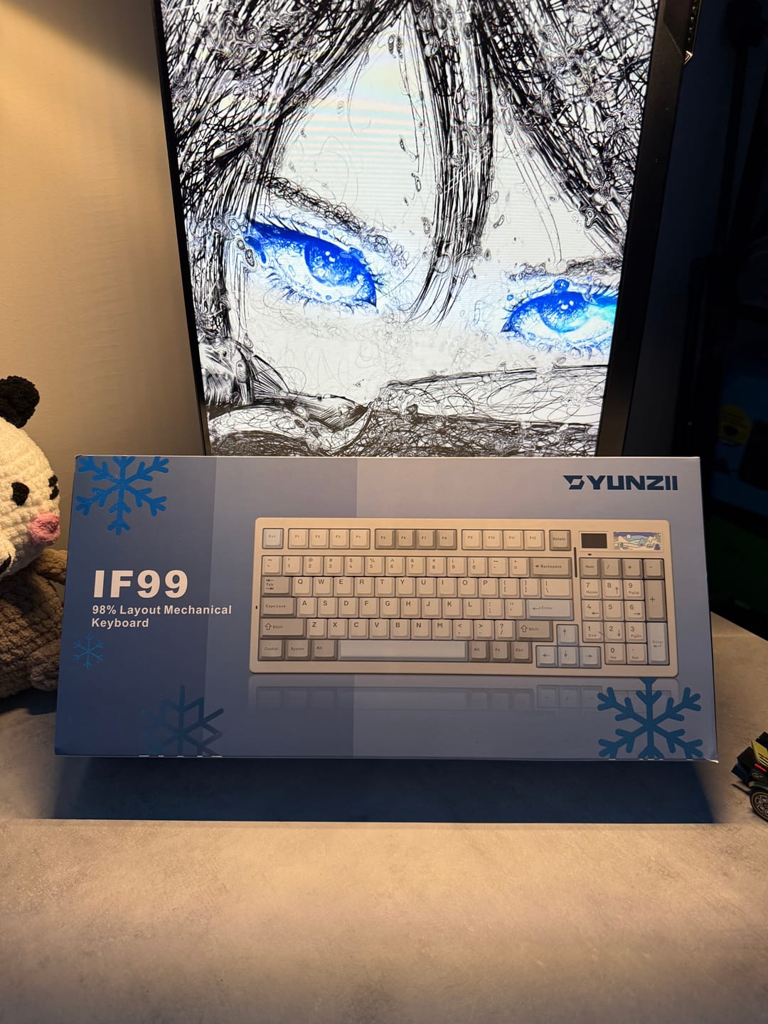 Customer photo review of YUNZII IF99 Mekanik Klavye