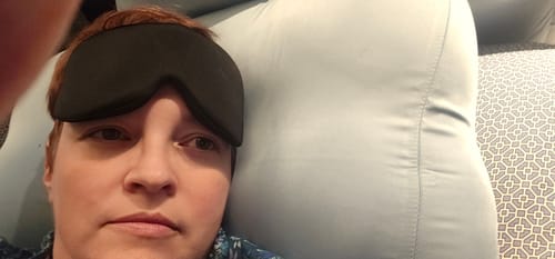 Customer photo review of Mellow CloudAlign™ Pillow