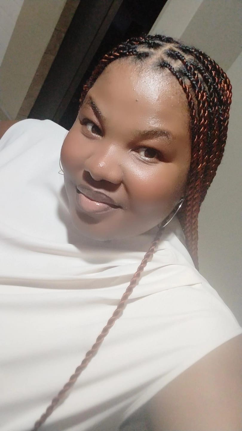Customer photo review of Silver Era Drop Hoops