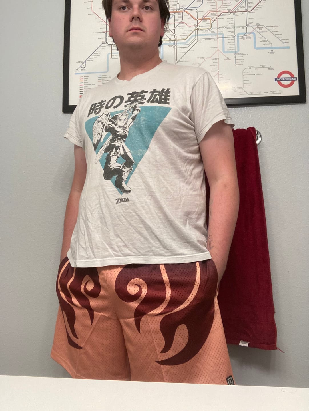 Customer photo review of Mystery Mesh Shorts