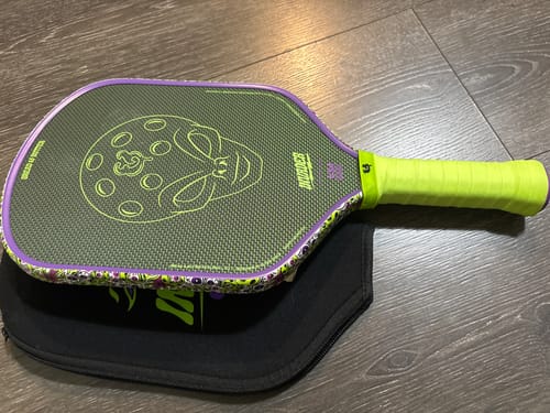 Customer photo review of The Invader 16mm Pickleball Paddle