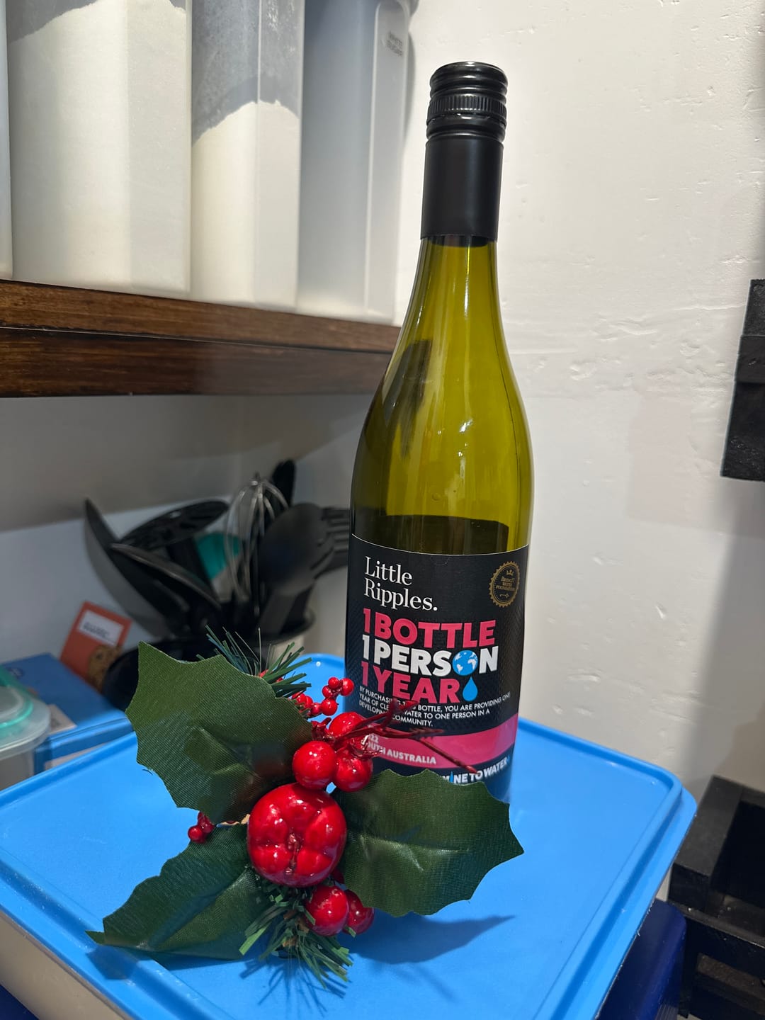 Customer photo review of Shiraz - Single Bottle