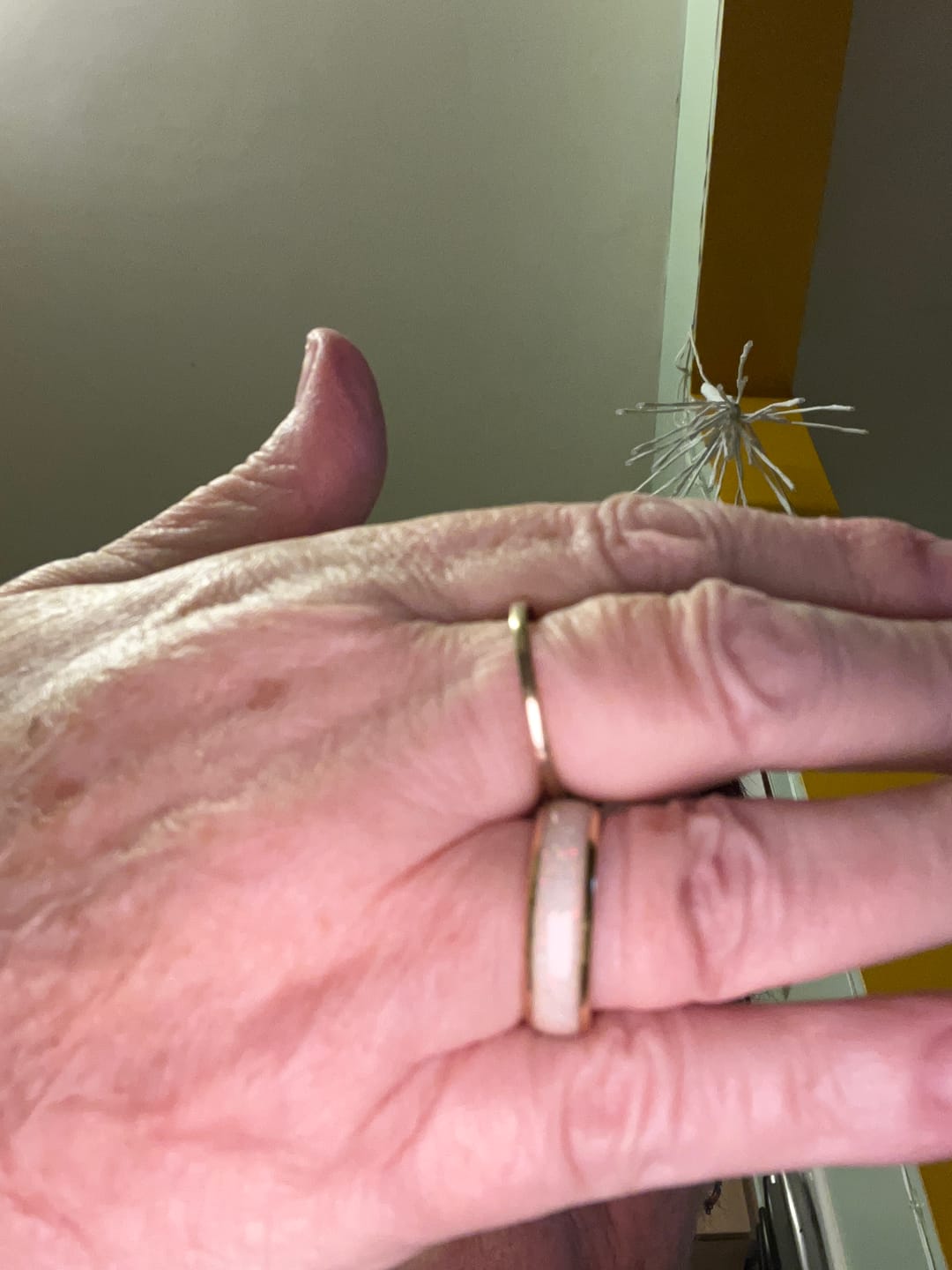 Customer photo review of Engrave Your Ring