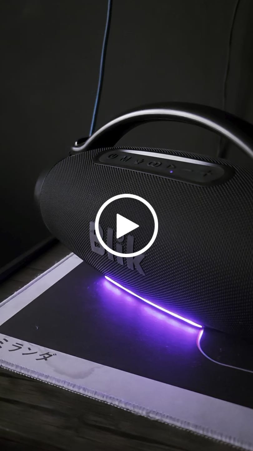 Customer video review of Parlante Bluetooth Portátil Blik Powerbass60 60W 15 Hrs