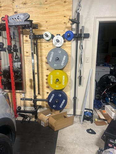 Customer photo review of Multipurpose Wall Mounted Storage Rack