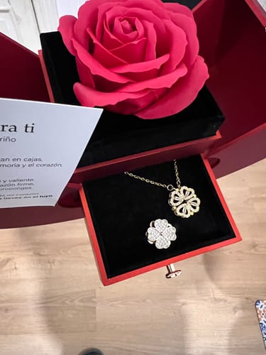 Customer photo review of Rosa Eternal Love - Especial Navidad 🌠 (Copia)
