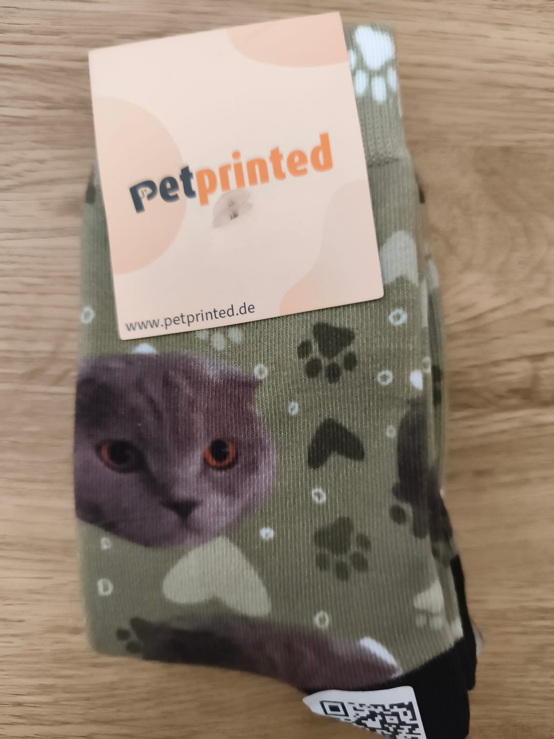 Customer photo review of Foto - Calcetines personalizados