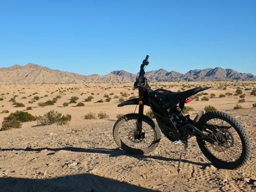 Customer photo review of 79Bike Falcon Pro, 72V Electric Dirt Bike