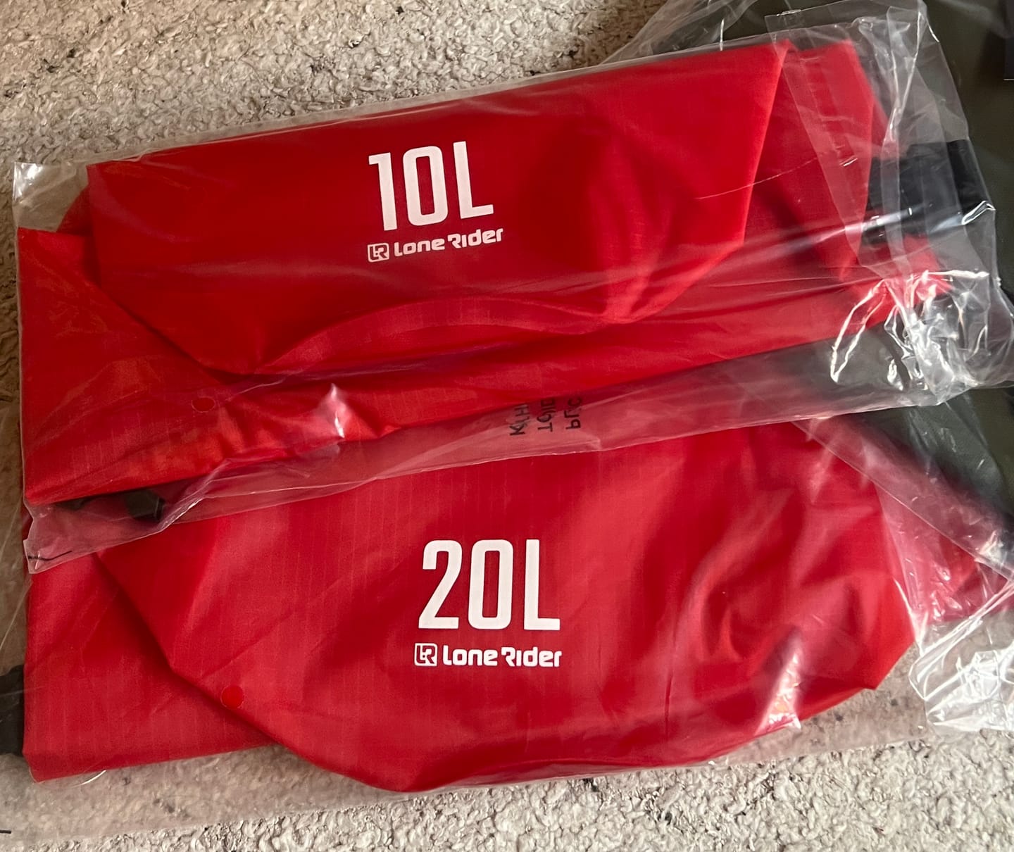 Customer photo review of Dry Bags