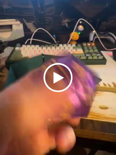 Customer video review of Purple Mage Liquid Core 50mm D20