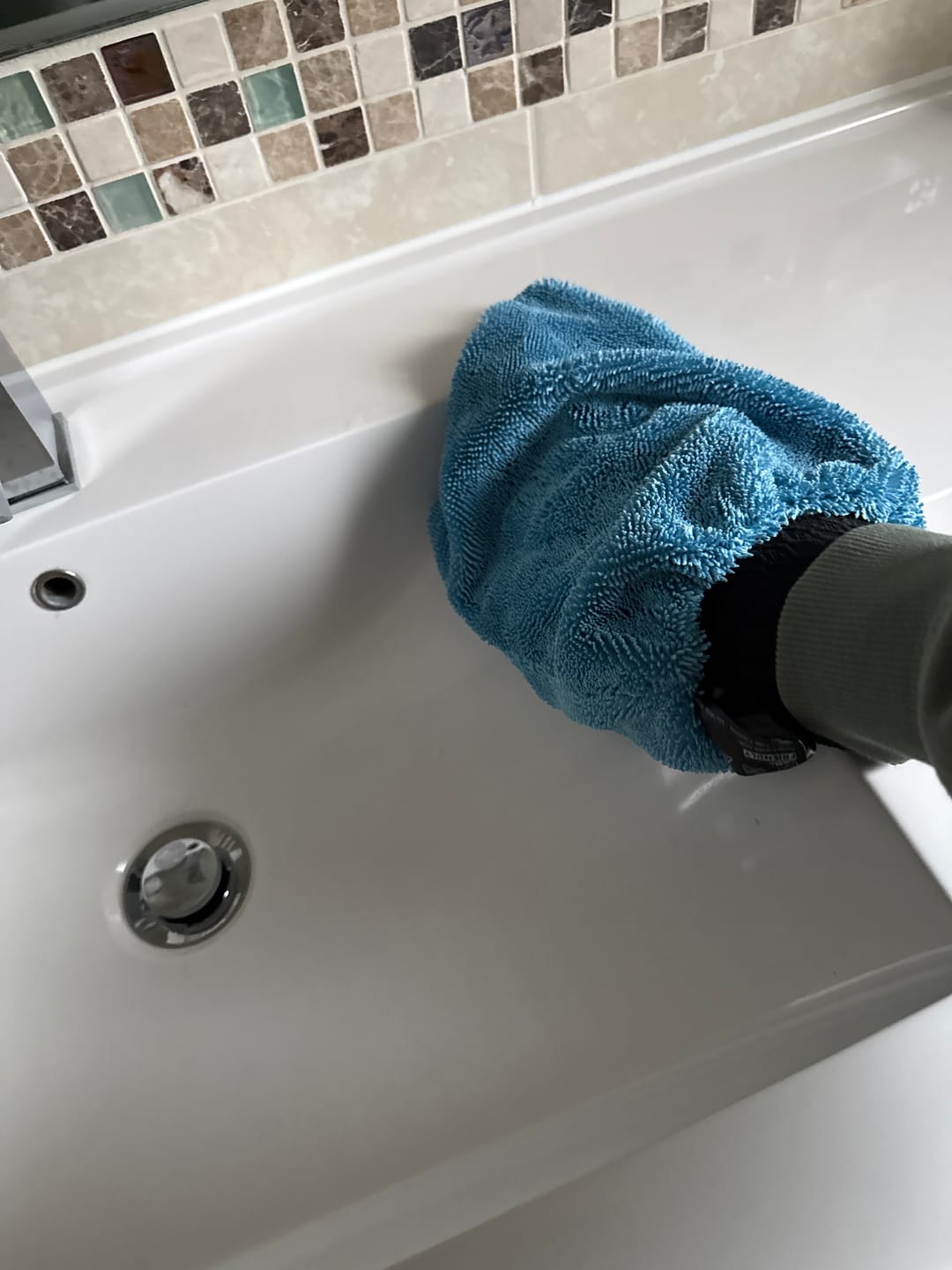 Customer photo review of Magicwipe™ - Drying glove Colored Pack
